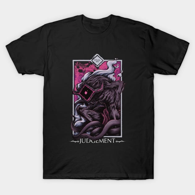 Judgement - Final boss T-Shirt by witart.id